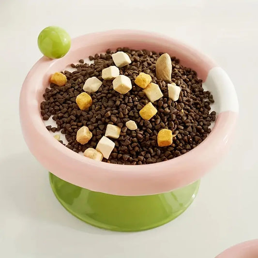 Ice Cream Style Cat Bowl